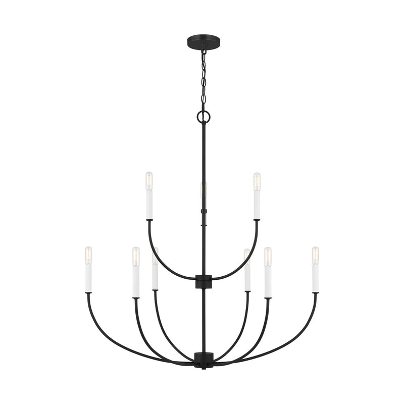 LED Chandelier<br /><span style="color:#4AB0CE;">Entrega: 4-10 dias en USA</span><br /><span style="color:#4AB0CE;font-size:60%;">PREGUNTE POR ENTREGA EN PANAMA</span><br />Collection: Greenwich<br />Finish: Midnight Black