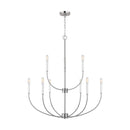LED Chandelier<br /><span style="color:#4AB0CE;">Entrega: 7-8 semanas en USA</span><br /><span style="color:#4AB0CE;font-size:60%;">PREGUNTE POR ENTREGA EN PANAMA</span><br />Collection: Greenwich<br />Finish: Brushed Nickel