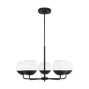 Five Light Chandelier<br /><span style="color:#4AB0CE;">Entrega: 4-10 dias en USA</span><br /><span style="color:#4AB0CE;font-size:60%;">PREGUNTE POR ENTREGA EN PANAMA</span><br />Collection: Alvin<br />Finish: Midnight Black