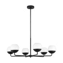LED Chandelier<br /><span style="color:#4AB0CE;">Entrega: 4-10 dias en USA</span><br /><span style="color:#4AB0CE;font-size:60%;">PREGUNTE POR ENTREGA EN PANAMA</span><br />Collection: Alvin<br />Finish: Midnight Black