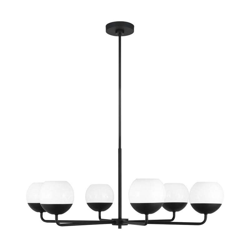 LED Chandelier<br /><span style="color:#4AB0CE;">Entrega: 4-10 dias en USA</span><br /><span style="color:#4AB0CE;font-size:60%;">PREGUNTE POR ENTREGA EN PANAMA</span><br />Collection: Alvin<br />Finish: Midnight Black
