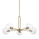 Five Light Chandelier<br /><span style="color:#4AB0CE;">Entrega: 4-10 dias en USA</span><br /><span style="color:#4AB0CE;font-size:60%;">PREGUNTE POR ENTREGA EN PANAMA</span><br />Collection: Codyn<br />Finish: Satin Brass
