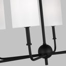 Six Light Chandelier<br /><span style="color:#4AB0CE;">Entrega: 4-10 dias en USA</span><br /><span style="color:#4AB0CE;font-size:60%;">PREGUNTE POR ENTREGA EN PANAMA</span><br />Collection: Foxdale<br />Finish: Midnight Black