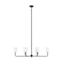 Six Light Chandelier<br /><span style="color:#4AB0CE;">Entrega: 4-10 dias en USA</span><br /><span style="color:#4AB0CE;font-size:60%;">PREGUNTE POR ENTREGA EN PANAMA</span><br />Collection: Foxdale<br />Finish: Midnight Black