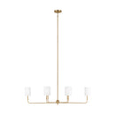 Six Light Chandelier<br /><span style="color:#4AB0CE;">Entrega: 4-10 dias en USA</span><br /><span style="color:#4AB0CE;font-size:60%;">PREGUNTE POR ENTREGA EN PANAMA</span><br />Collection: Foxdale<br />Finish: Satin Brass