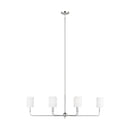 Six Light Chandelier<br /><span style="color:#4AB0CE;">Entrega: 4-10 dias en USA</span><br /><span style="color:#4AB0CE;font-size:60%;">PREGUNTE POR ENTREGA EN PANAMA</span><br />Collection: Foxdale<br />Finish: Brushed Nickel