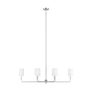 Six Light Chandelier<br /><span style="color:#4AB0CE;">Entrega: 4-10 dias en USA</span><br /><span style="color:#4AB0CE;font-size:60%;">PREGUNTE POR ENTREGA EN PANAMA</span><br />Collection: Foxdale<br />Finish: Brushed Nickel