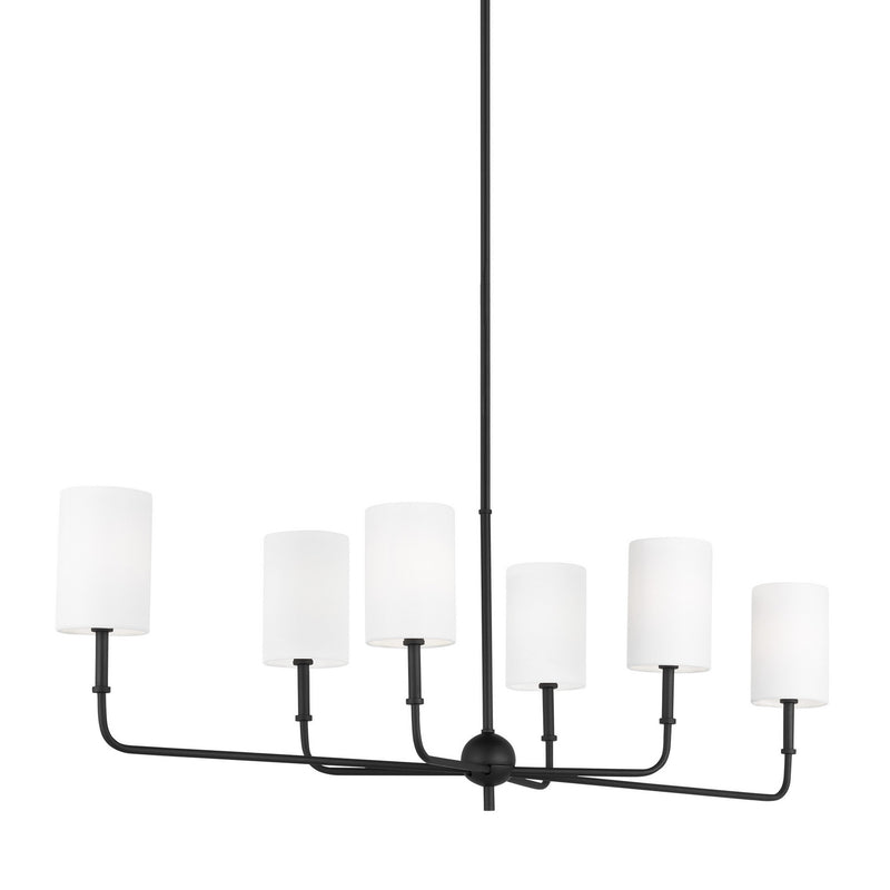 LED Chandelier<br /><span style="color:#4AB0CE;">Entrega: 4-10 dias en USA</span><br /><span style="color:#4AB0CE;font-size:60%;">PREGUNTE POR ENTREGA EN PANAMA</span><br />Collection: Foxdale<br />Finish: Midnight Black