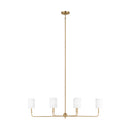 LED Chandelier<br /><span style="color:#4AB0CE;">Entrega: 4-10 dias en USA</span><br /><span style="color:#4AB0CE;font-size:60%;">PREGUNTE POR ENTREGA EN PANAMA</span><br />Collection: Foxdale<br />Finish: Satin Brass