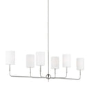 LED Chandelier<br /><span style="color:#4AB0CE;">Entrega: 4-10 dias en USA</span><br /><span style="color:#4AB0CE;font-size:60%;">PREGUNTE POR ENTREGA EN PANAMA</span><br />Collection: Foxdale<br />Finish: Brushed Nickel