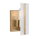 One Light Bath Vanity<br /><span style="color:#4AB0CE;">Entrega: 4-10 dias en USA</span><br /><span style="color:#4AB0CE;font-size:60%;">PREGUNTE POR ENTREGA EN PANAMA</span><br />Collection: Dex<br />Finish: Satin Brass