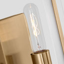 LED Bath Wall Sconce<br /><span style="color:#4AB0CE;">Entrega: 4-10 dias en USA</span><br /><span style="color:#4AB0CE;font-size:60%;">PREGUNTE POR ENTREGA EN PANAMA</span><br />Collection: Dex<br />Finish: Satin Brass