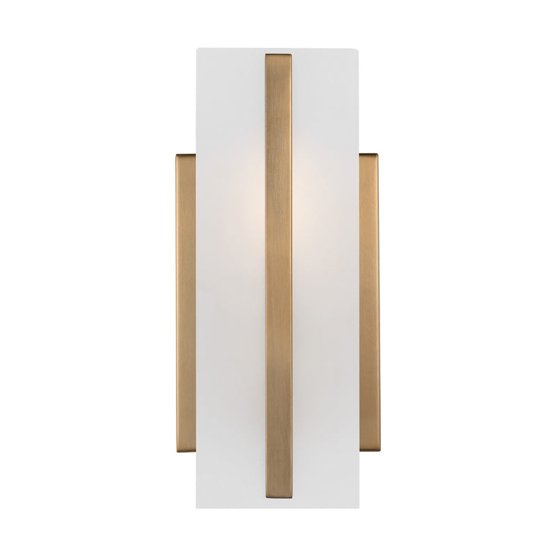 LED Bath Wall Sconce<br /><span style="color:#4AB0CE;">Entrega: 4-10 dias en USA</span><br /><span style="color:#4AB0CE;font-size:60%;">PREGUNTE POR ENTREGA EN PANAMA</span><br />Collection: Dex<br />Finish: Satin Brass