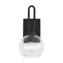 One Light Bath Vanity<br /><span style="color:#4AB0CE;">Entrega: 7-8 semanas en USA</span><br /><span style="color:#4AB0CE;font-size:60%;">PREGUNTE POR ENTREGA EN PANAMA</span><br />Collection: Codyn<br />Finish: Midnight Black