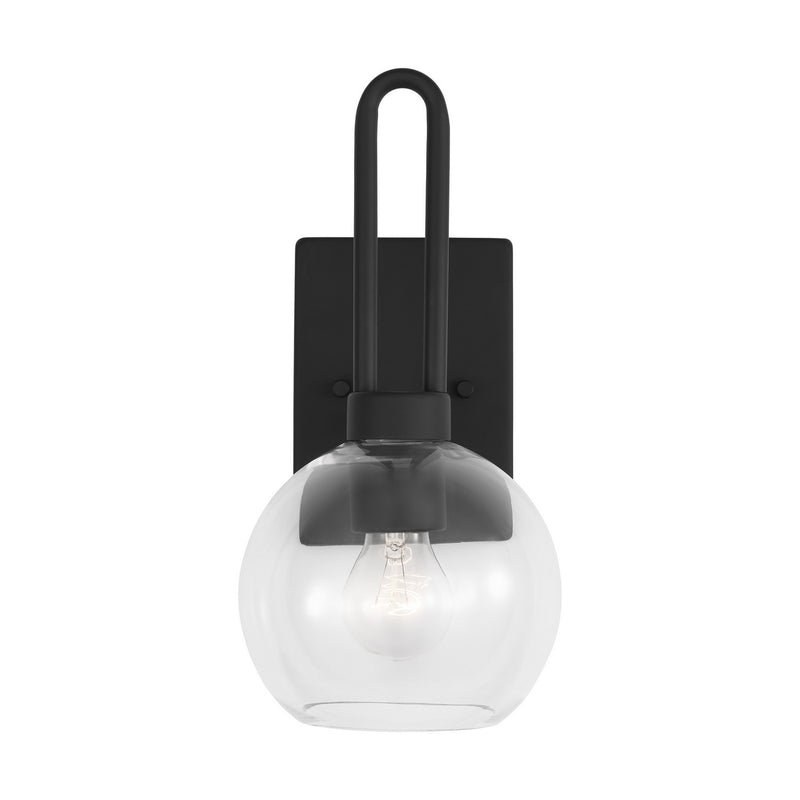 One Light Bath Vanity<br /><span style="color:#4AB0CE;">Entrega: 4-10 dias en USA</span><br /><span style="color:#4AB0CE;font-size:60%;">PREGUNTE POR ENTREGA EN PANAMA</span><br />Collection: Codyn<br />Finish: Midnight Black