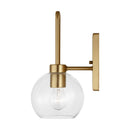 One Light Bath Vanity<br /><span style="color:#4AB0CE;">Entrega: 4-10 dias en USA</span><br /><span style="color:#4AB0CE;font-size:60%;">PREGUNTE POR ENTREGA EN PANAMA</span><br />Collection: Codyn<br />Finish: Satin Brass