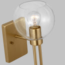 One Light Bath Vanity<br /><span style="color:#4AB0CE;">Entrega: 4-10 dias en USA</span><br /><span style="color:#4AB0CE;font-size:60%;">PREGUNTE POR ENTREGA EN PANAMA</span><br />Collection: Codyn<br />Finish: Satin Brass