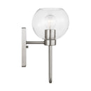 One Light Bath Vanity<br /><span style="color:#4AB0CE;">Entrega: 4-10 dias en USA</span><br /><span style="color:#4AB0CE;font-size:60%;">PREGUNTE POR ENTREGA EN PANAMA</span><br />Collection: Codyn<br />Finish: Brushed Nickel