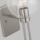 One Light Bath Vanity<br /><span style="color:#4AB0CE;">Entrega: 4-10 dias en USA</span><br /><span style="color:#4AB0CE;font-size:60%;">PREGUNTE POR ENTREGA EN PANAMA</span><br />Collection: Codyn<br />Finish: Brushed Nickel