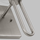 One Light Bath Vanity<br /><span style="color:#4AB0CE;">Entrega: 4-10 dias en USA</span><br /><span style="color:#4AB0CE;font-size:60%;">PREGUNTE POR ENTREGA EN PANAMA</span><br />Collection: Codyn<br />Finish: Brushed Nickel