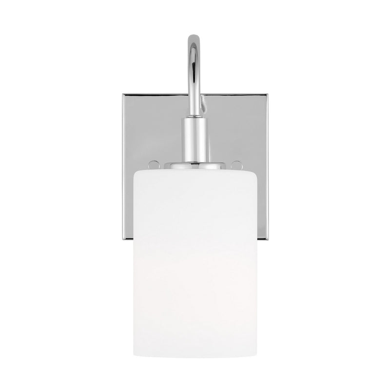 One Light Bath Vanity<br /><span style="color:#4AB0CE;">Entrega: 16-17 semanas en USA</span><br /><span style="color:#4AB0CE;font-size:60%;">PREGUNTE POR ENTREGA EN PANAMA</span><br />Collection: Oak Moore<br />Finish: Chrome