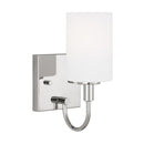 One Light Bath Vanity<br /><span style="color:#4AB0CE;">Entrega: 13-14 semanas en USA</span><br /><span style="color:#4AB0CE;font-size:60%;">PREGUNTE POR ENTREGA EN PANAMA</span><br />Collection: Oak Moore<br />Finish: Chrome