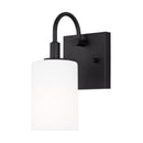One Light Bath Vanity<br /><span style="color:#4AB0CE;">Entrega: 2-3 semanas en USA</span><br /><span style="color:#4AB0CE;font-size:60%;">PREGUNTE POR ENTREGA EN PANAMA</span><br />Collection: Oak Moore<br />Finish: Midnight Black