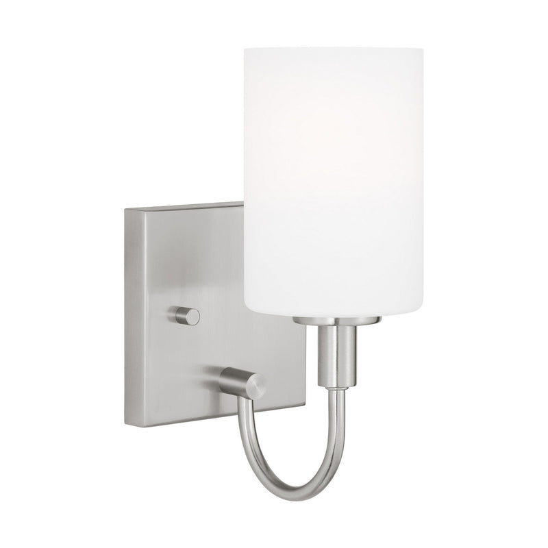 LED Bath Wall Sconce<br /><span style="color:#4AB0CE;">Entrega: 4-10 dias en USA</span><br /><span style="color:#4AB0CE;font-size:60%;">PREGUNTE POR ENTREGA EN PANAMA</span><br />Collection: Oak Moore<br />Finish: Brushed Nickel