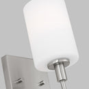LED Bath Wall Sconce<br /><span style="color:#4AB0CE;">Entrega: 9-10 semanas en USA</span><br /><span style="color:#4AB0CE;font-size:60%;">PREGUNTE POR ENTREGA EN PANAMA</span><br />Collection: Oak Moore<br />Finish: Brushed Nickel