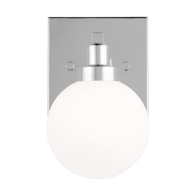 One Light Bath Vanity<br /><span style="color:#4AB0CE;">Entrega: 14-15 semanas en USA</span><br /><span style="color:#4AB0CE;font-size:60%;">PREGUNTE POR ENTREGA EN PANAMA</span><br />Collection: Clybourn<br />Finish: Chrome