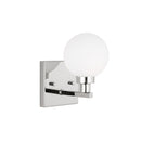 One Light Bath Vanity<br /><span style="color:#4AB0CE;">Entrega: 12-13 semanas en USA</span><br /><span style="color:#4AB0CE;font-size:60%;">PREGUNTE POR ENTREGA EN PANAMA</span><br />Collection: Clybourn<br />Finish: Chrome