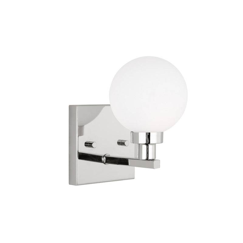 One Light Bath Vanity<br /><span style="color:#4AB0CE;">Entrega: 14-15 semanas en USA</span><br /><span style="color:#4AB0CE;font-size:60%;">PREGUNTE POR ENTREGA EN PANAMA</span><br />Collection: Clybourn<br />Finish: Chrome