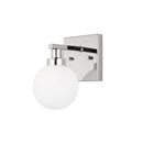 One Light Bath Vanity<br /><span style="color:#4AB0CE;">Entrega: 4-5 semanas en USA</span><br /><span style="color:#4AB0CE;font-size:60%;">PREGUNTE POR ENTREGA EN PANAMA</span><br />Collection: Clybourn<br />Finish: Chrome