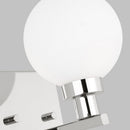 One Light Bath Vanity<br /><span style="color:#4AB0CE;">Entrega: 12-13 semanas en USA</span><br /><span style="color:#4AB0CE;font-size:60%;">PREGUNTE POR ENTREGA EN PANAMA</span><br />Collection: Clybourn<br />Finish: Chrome
