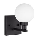 One Light Bath Vanity<br /><span style="color:#4AB0CE;">Entrega: 4-10 dias en USA</span><br /><span style="color:#4AB0CE;font-size:60%;">PREGUNTE POR ENTREGA EN PANAMA</span><br />Collection: Clybourn<br />Finish: Midnight Black