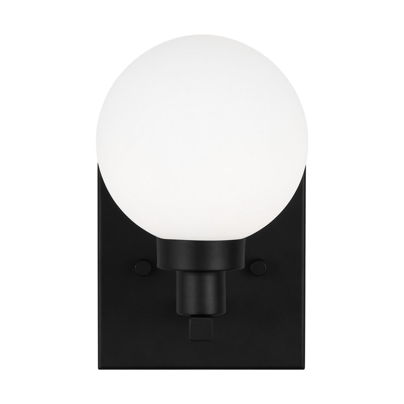 One Light Bath Vanity<br /><span style="color:#4AB0CE;">Entrega: 4-10 dias en USA</span><br /><span style="color:#4AB0CE;font-size:60%;">PREGUNTE POR ENTREGA EN PANAMA</span><br />Collection: Clybourn<br />Finish: Midnight Black