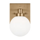 One Light Bath Vanity<br /><span style="color:#4AB0CE;">Entrega: 4-10 dias en USA</span><br /><span style="color:#4AB0CE;font-size:60%;">PREGUNTE POR ENTREGA EN PANAMA</span><br />Collection: Clybourn<br />Finish: Satin Brass