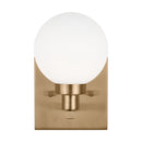 One Light Bath Vanity<br /><span style="color:#4AB0CE;">Entrega: 4-10 dias en USA</span><br /><span style="color:#4AB0CE;font-size:60%;">PREGUNTE POR ENTREGA EN PANAMA</span><br />Collection: Clybourn<br />Finish: Satin Brass