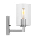 One Light Bath Vanity<br /><span style="color:#4AB0CE;">Entrega: 4-10 dias en USA</span><br /><span style="color:#4AB0CE;font-size:60%;">PREGUNTE POR ENTREGA EN PANAMA</span><br />Collection: Fullton<br />Finish: Chrome