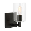One Light Bath Vanity<br /><span style="color:#4AB0CE;">Entrega: 4-10 dias en USA</span><br /><span style="color:#4AB0CE;font-size:60%;">PREGUNTE POR ENTREGA EN PANAMA</span><br />Collection: Fullton<br />Finish: Midnight Black