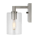 One Light Bath Vanity<br /><span style="color:#4AB0CE;">Entrega: 4-10 dias en USA</span><br /><span style="color:#4AB0CE;font-size:60%;">PREGUNTE POR ENTREGA EN PANAMA</span><br />Collection: Fullton<br />Finish: Brushed Nickel