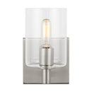 One Light Bath Vanity<br /><span style="color:#4AB0CE;">Entrega: 4-10 dias en USA</span><br /><span style="color:#4AB0CE;font-size:60%;">PREGUNTE POR ENTREGA EN PANAMA</span><br />Collection: Fullton<br />Finish: Brushed Nickel