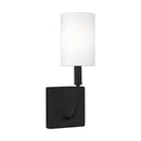 One Light Bath Vanity<br /><span style="color:#4AB0CE;">Entrega: 4-10 dias en USA</span><br /><span style="color:#4AB0CE;font-size:60%;">PREGUNTE POR ENTREGA EN PANAMA</span><br />Collection: Greenwich<br />Finish: Midnight Black