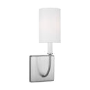 One Light Bath Vanity<br /><span style="color:#4AB0CE;">Entrega: 4-10 dias en USA</span><br /><span style="color:#4AB0CE;font-size:60%;">PREGUNTE POR ENTREGA EN PANAMA</span><br />Collection: Greenwich<br />Finish: Brushed Nickel