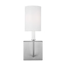 One Light Bath Vanity<br /><span style="color:#4AB0CE;">Entrega: 4-10 dias en USA</span><br /><span style="color:#4AB0CE;font-size:60%;">PREGUNTE POR ENTREGA EN PANAMA</span><br />Collection: Greenwich<br />Finish: Brushed Nickel