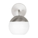 One Light Bath Vanity<br /><span style="color:#4AB0CE;">Entrega: 4-10 dias en USA</span><br /><span style="color:#4AB0CE;font-size:60%;">PREGUNTE POR ENTREGA EN PANAMA</span><br />Collection: Alvin<br />Finish: Brushed Nickel