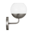 One Light Bath Vanity<br /><span style="color:#4AB0CE;">Entrega: 4-10 dias en USA</span><br /><span style="color:#4AB0CE;font-size:60%;">PREGUNTE POR ENTREGA EN PANAMA</span><br />Collection: Alvin<br />Finish: Brushed Nickel
