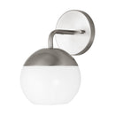 One Light Bath Vanity<br /><span style="color:#4AB0CE;">Entrega: 4-10 dias en USA</span><br /><span style="color:#4AB0CE;font-size:60%;">PREGUNTE POR ENTREGA EN PANAMA</span><br />Collection: Alvin<br />Finish: Brushed Nickel