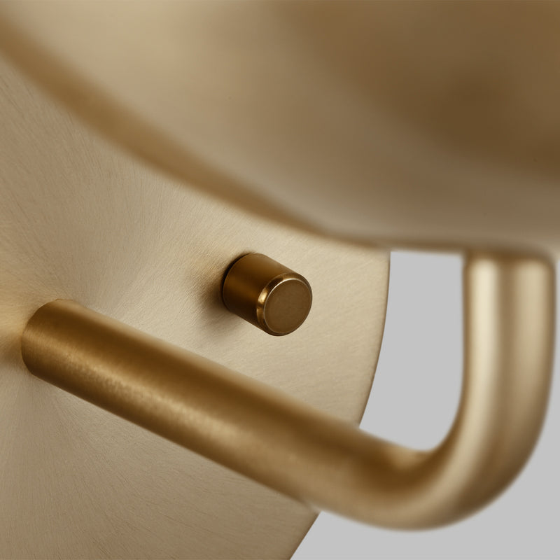 LED Bath Wall Sconce<br /><span style="color:#4AB0CE;">Entrega: 4-10 dias en USA</span><br /><span style="color:#4AB0CE;font-size:60%;">PREGUNTE POR ENTREGA EN PANAMA</span><br />Collection: Alvin<br />Finish: Satin Brass