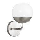 LED Bath Wall Sconce<br /><span style="color:#4AB0CE;">Entrega: 4-10 dias en USA</span><br /><span style="color:#4AB0CE;font-size:60%;">PREGUNTE POR ENTREGA EN PANAMA</span><br />Collection: Alvin<br />Finish: Brushed Nickel